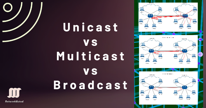 Unicast, Multicast and Broadcast Communication Unicast, Multicast and Broadcast Communication