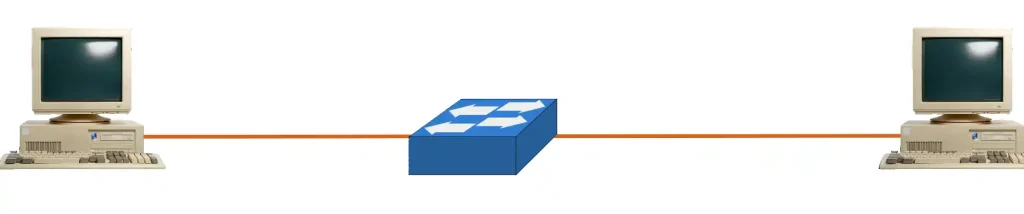 Diagram showing simultaneous two-way data flow between devices in full-duplex mode.