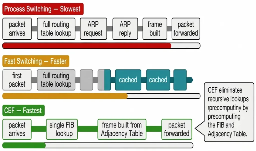 How To Configure A Static Route With A Next-Hop Address 3 Cef Vs. Other Switching Methods How To Configure A Static Route With A Next-Hop Address
