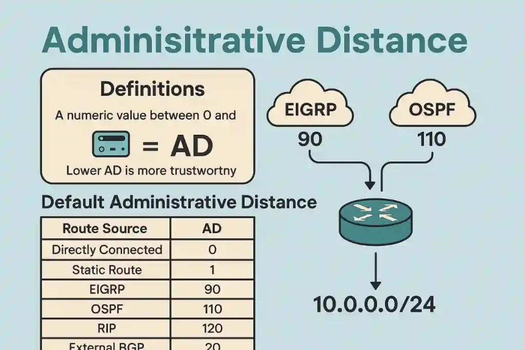 What is Administrative Distance – Explain What is Administrative Distance – Explain