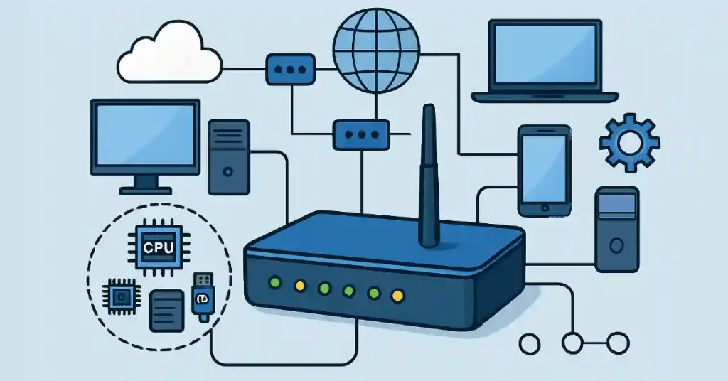 The functions of the Router Briefly Explained