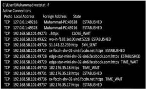 netstat command