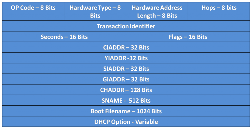 Introduction to DHCPv4 Message Format