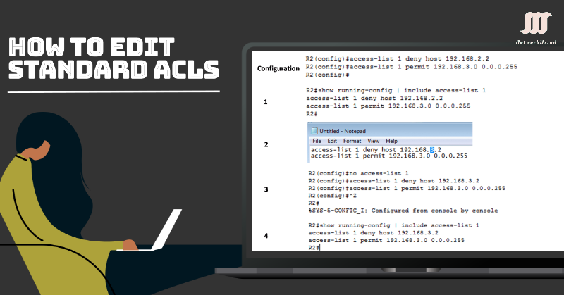 How to Edit Standard ACLs How to Edit Standard ACLs