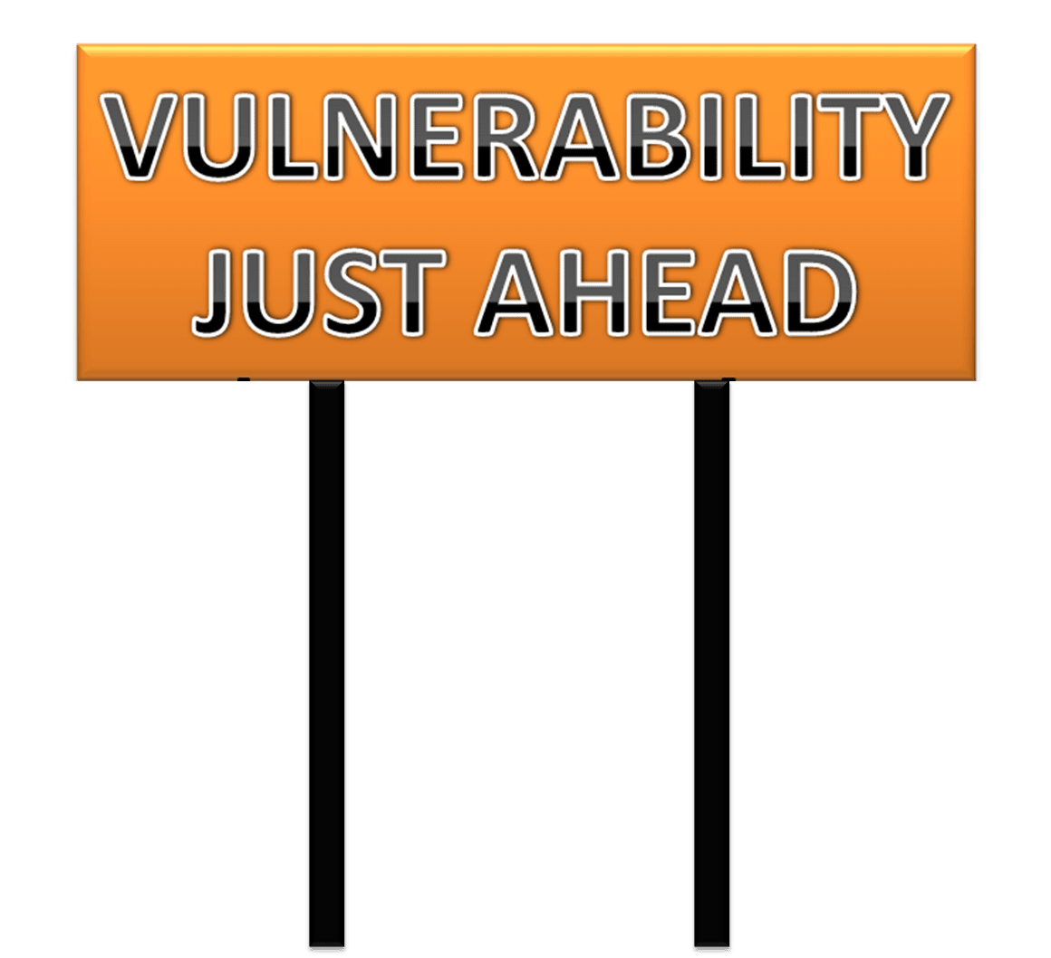 Vulerability Just Ahead