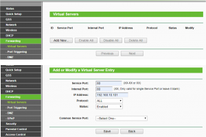 Port Forwarding