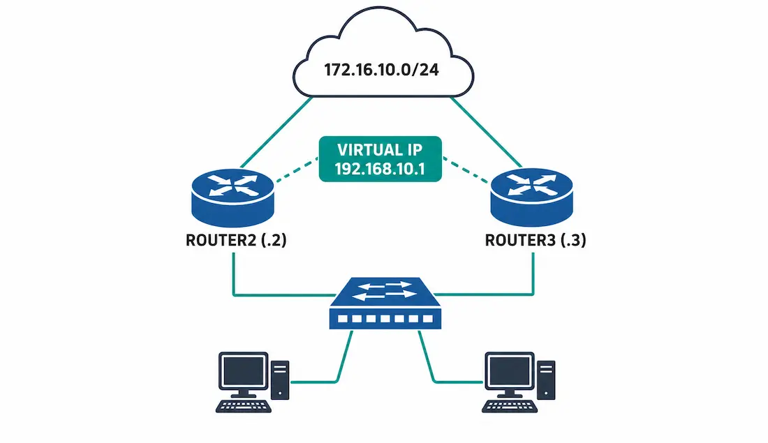 How To Configure Hsrp: Step-By-Step Guide 1 Two Routers Sharing A Virtual Ip With Hosts On The Local Subnet Configured To Use It As Their Default Gateway