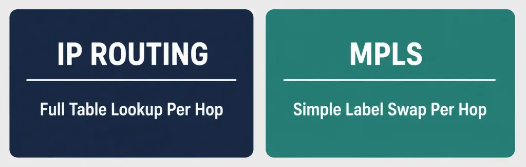 What Is Mpls? Multiprotocol Label Switching Explained 2 Comparison Of Traditional Ip Routing And Mpls Label Switching Per Hop