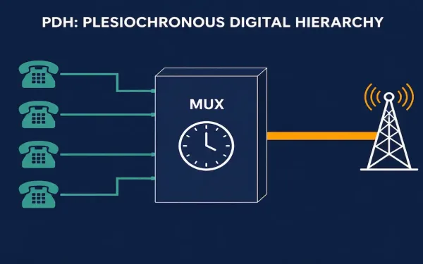 Multiplexer Combining Multiple Voice Channels Into A Single Pdh Digital Signal