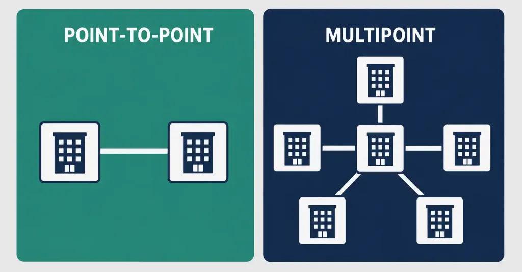 Point-To-Point Communication Links: A Complete Guide 5 Comparison Of Point-To-Point And Multipoint Network Topologies