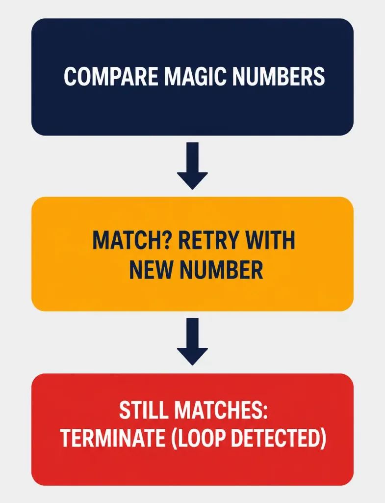 Lcp Options: Ppp'S Configurable Link Parameters Explained 4 Diagram Of Magic Number Comparison Detecting A Loopback Condition