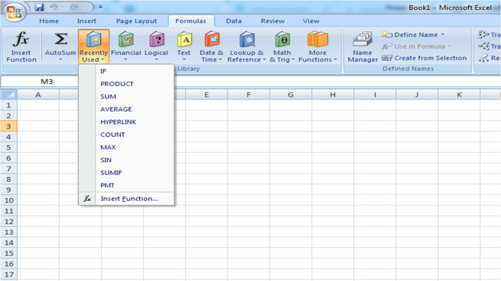 What Is Excel Formula? 6 Recently Used 1 What Is Excel Formula?