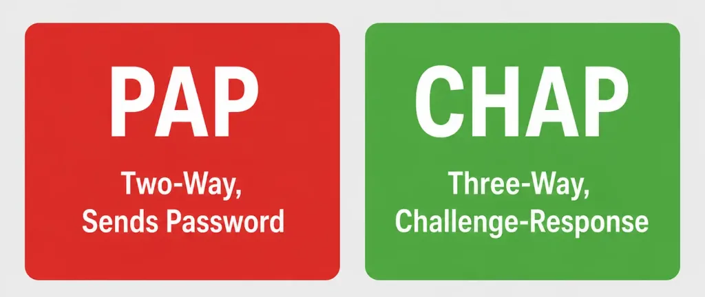 Lcp Options: Ppp'S Configurable Link Parameters Explained 3 Comparison Of Pap And Chap Authentication Handshakes