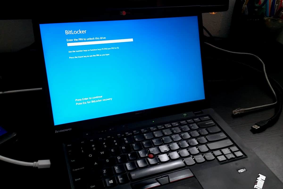 BitLocker Encrypted Hard Drive
