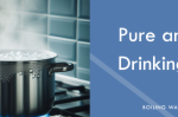 A pot of water boiling on a stove