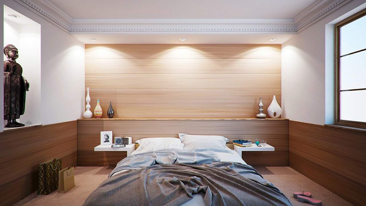 Japandi bedroom