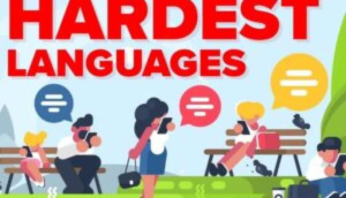 Hardest Languages to Learn in the World