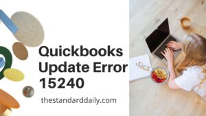 Quickbooks Update Error 15240