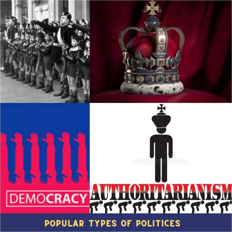 4 popular types of politics
