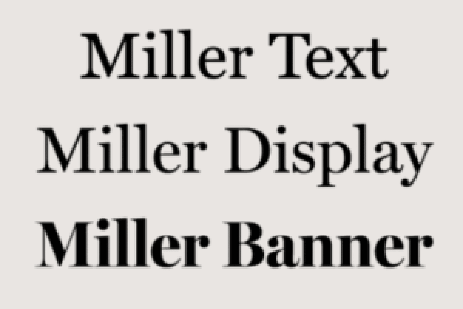 Text Fonts And Display Fonts