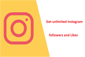 A visual representation of Instagram followers and likes increasing rapidly with the use of GetInsta.