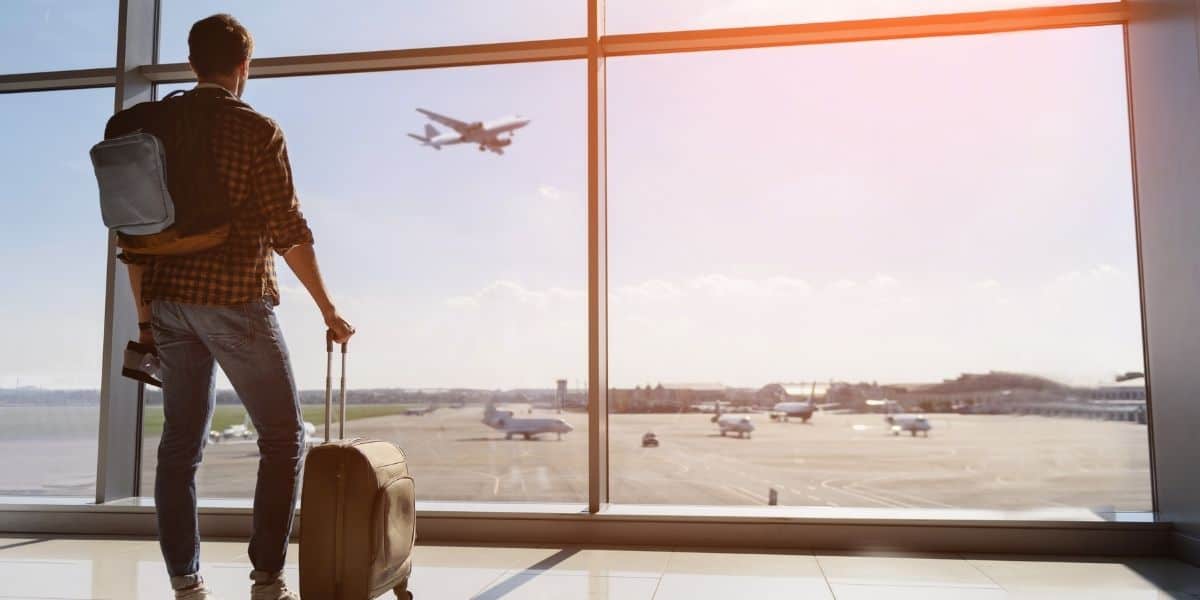waiting for the flight