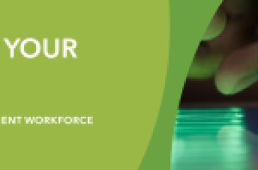 A promotional graphic encouraging individuals to join the government workforce, highlighting job security as a key benefit.