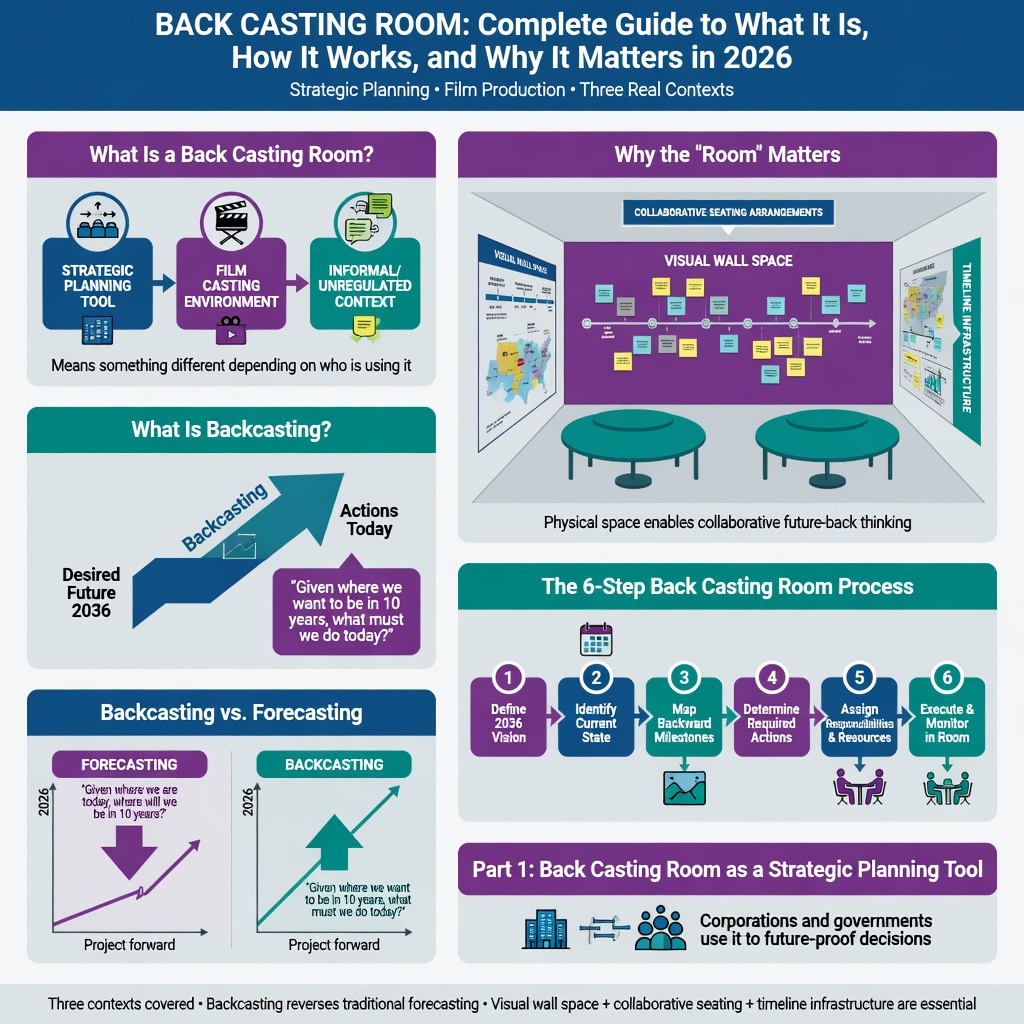 Back Casting Room: Complete Guide To What It Is, How It Works, And Why It Matters In 2026 2 Back Casting Room: Complete Guide To What It Is, How It Works, And Why It Matters In 2026 Infographic