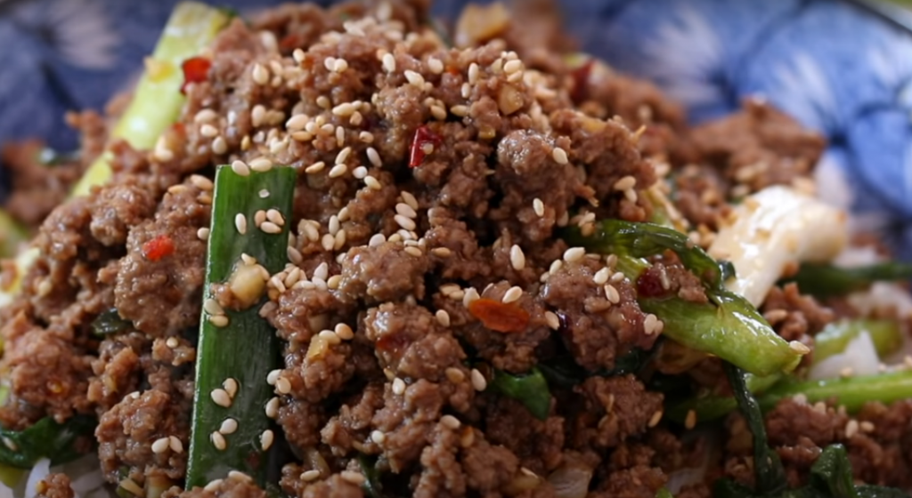 How to prepare Korean ground beef Recipe? How to prepare Korean ground beef Recipe?