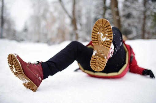 Injuries Caused By Slip & Falls In Winter Weather.