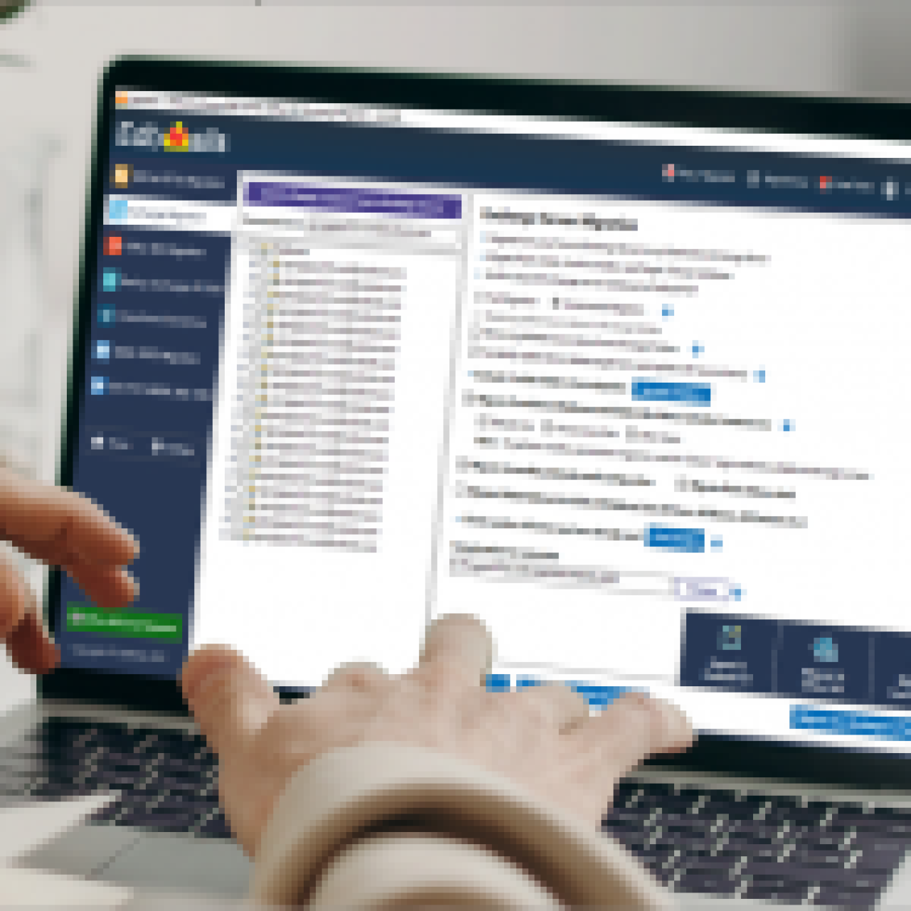 A visual representation of the migration process from on-premises Exchange to Exchange Online, showcasing the seamless transition.