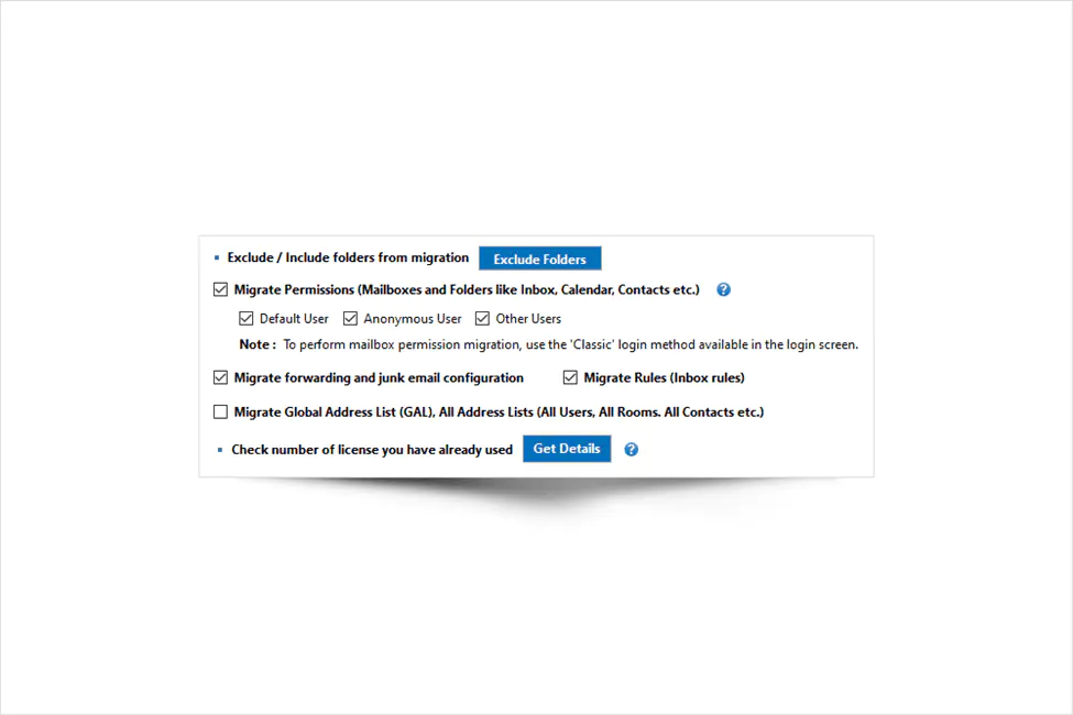 Exclude Folders 