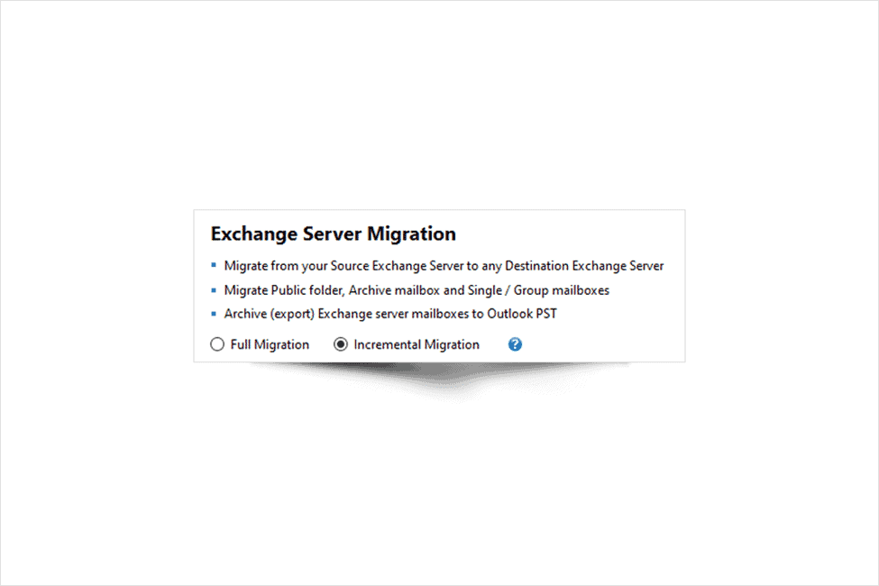 Additional Settings and Migration