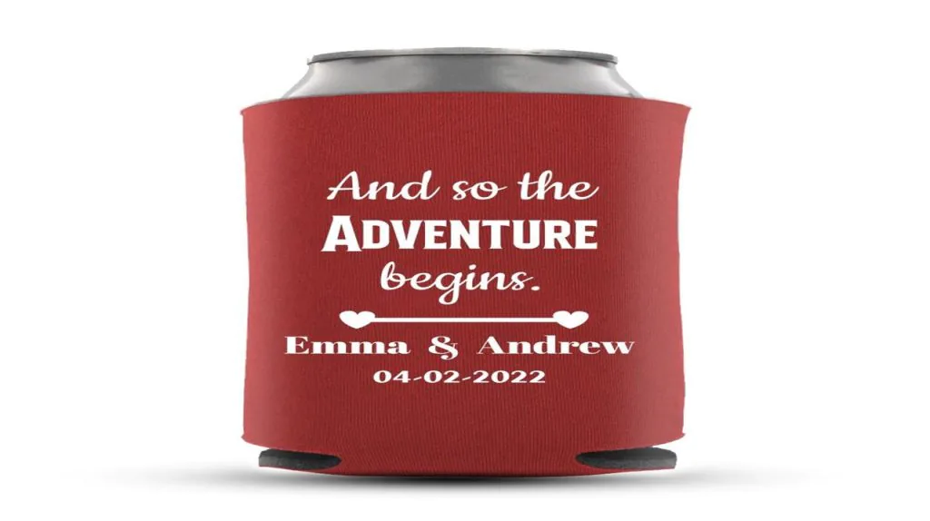 Reason Why Are Koozies The Best Personalized Wedding Favors?