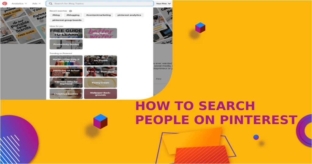 How To Search People On Pinterest?
