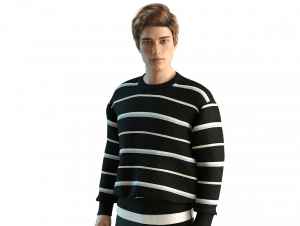Men’s modern sweaters in various styles and materials