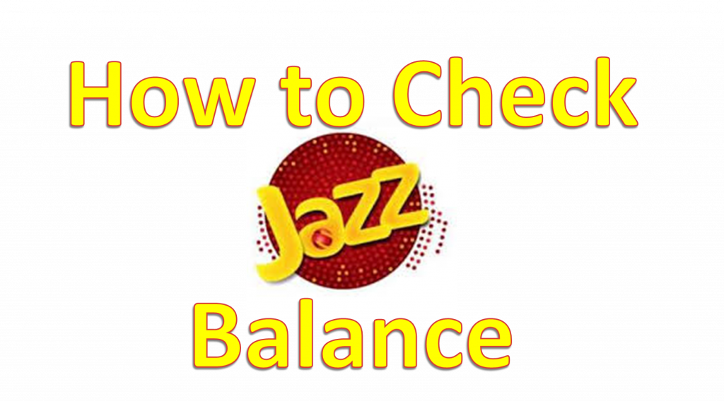 How to Check Your Jazz Balance