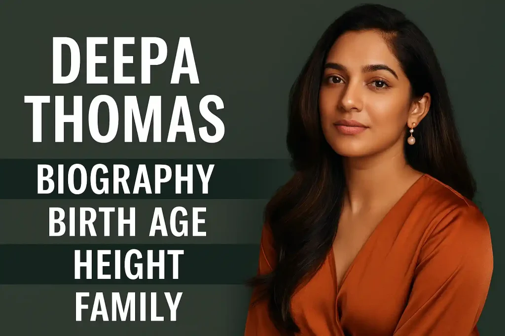 Deepa Thomas Biography