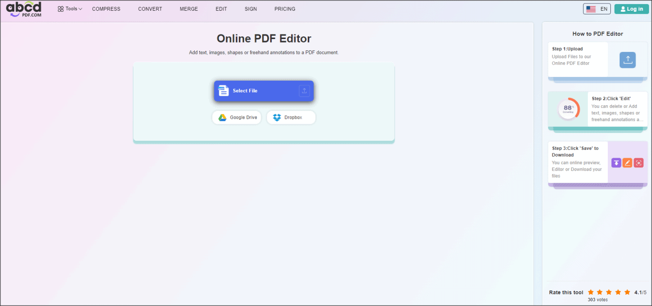 PDF editor