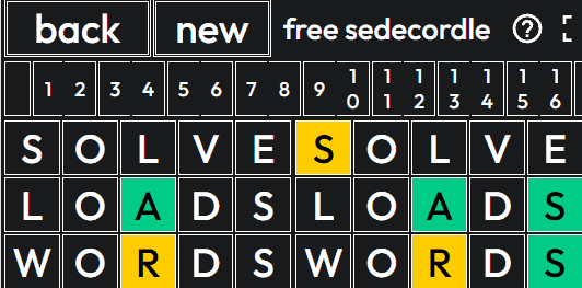Sedecordle – A Word Puzzle Spin-Off of Wordle