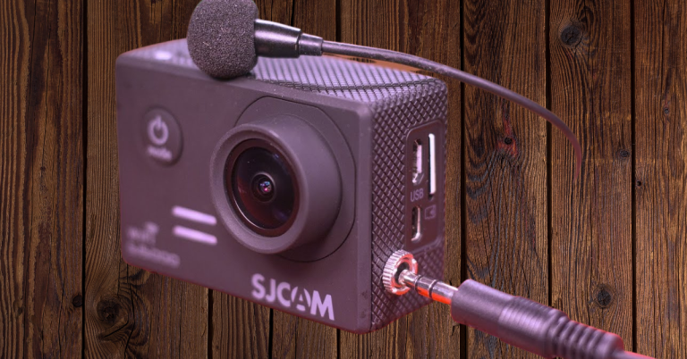 What is an action camera microphone attachment?