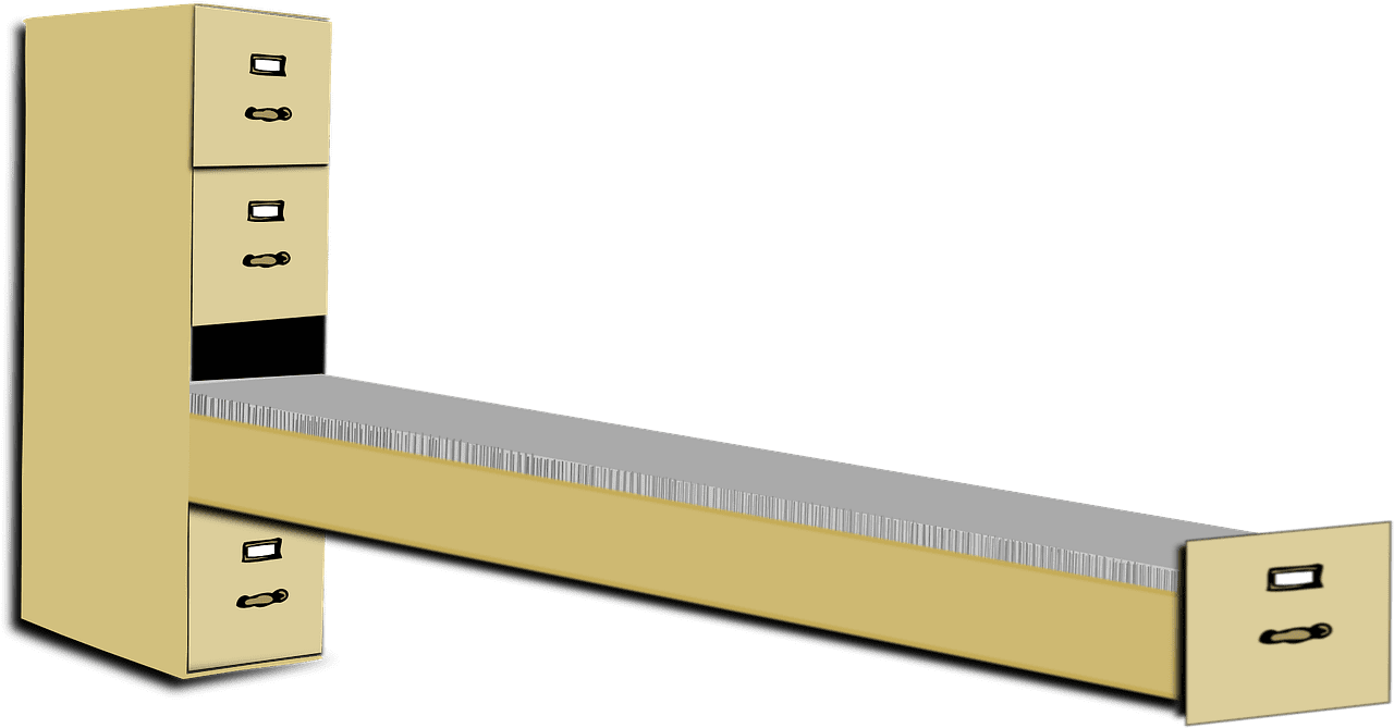 Smooth sliding drawer slides installed on an L-shaped gaming desk.