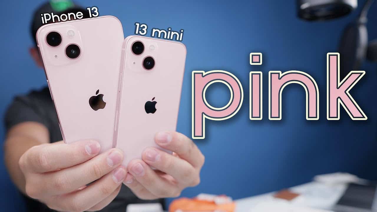 pink iPhone 13
