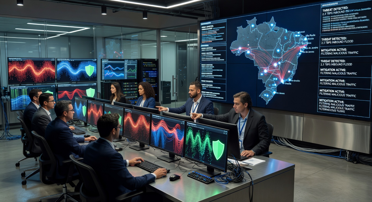 Anti-Ddos Firm Heaped - Anti-Ddos Firm Heaped Attacks On Brazilian Isps