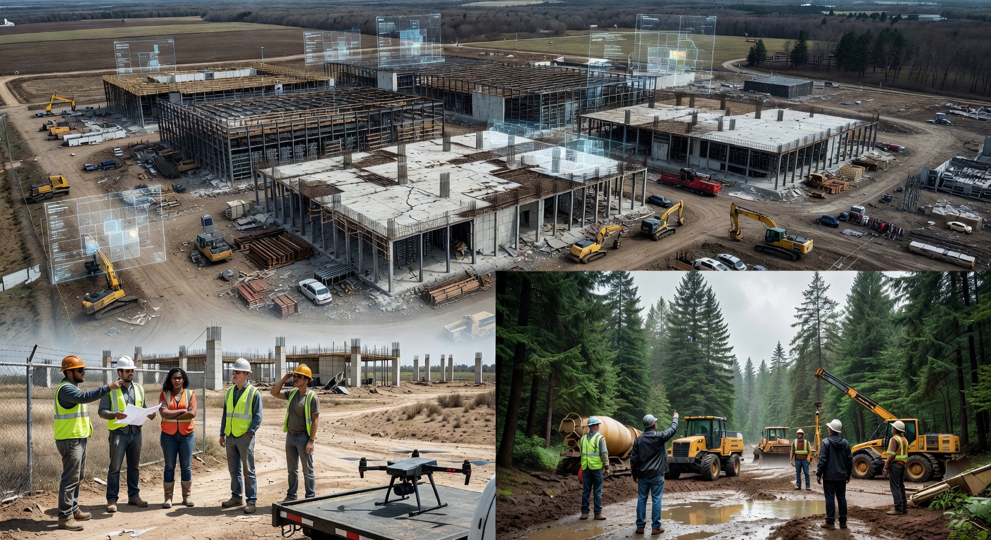 Satellite, Drone Images Show Us Data Center Delays 1 Satellite And Drone Images Of Stalled Us Data Center Construction Sites