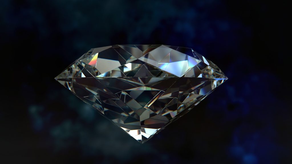 Is it lucky to wear a stone diamond?