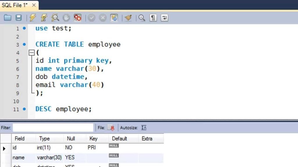 What Is SQL table creator?