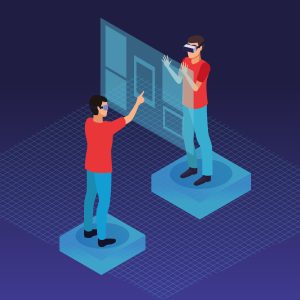 Patient undergoing VR therapy for rehabilitation, illustrating the impact of virtual reality on recovery treatments. #VR and AR