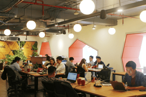 Making Connections in a Coworking Space