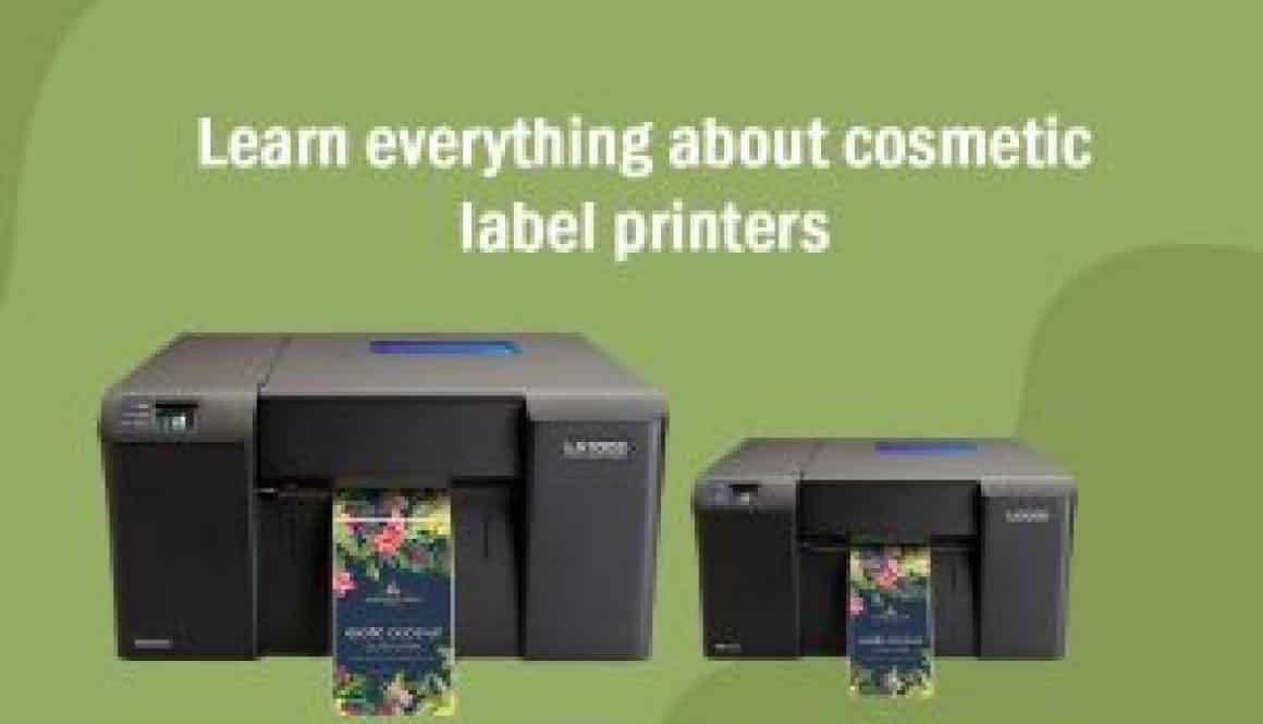 cosmetic label printers